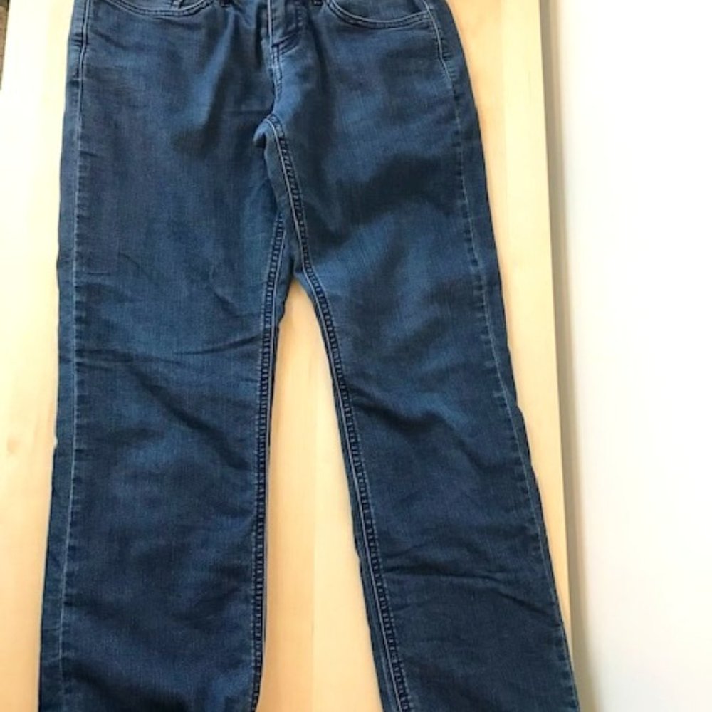 Gently used PrAna flannel lined jeans size 2 Petite